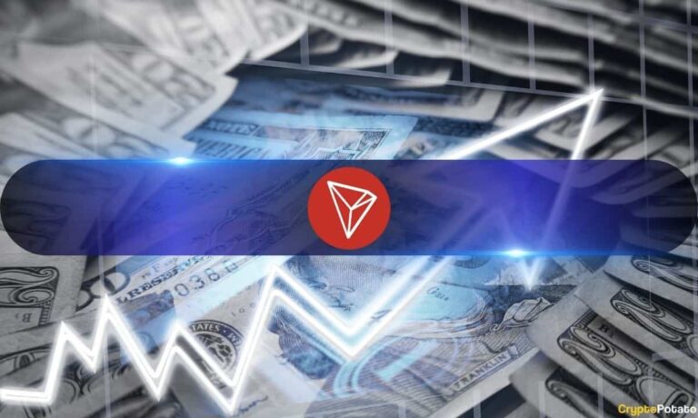 TRX Rises, Smart Contract Creation Flattens