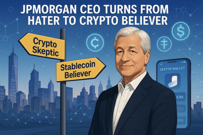JPMorgan CEO Turns from Hater to Crypto Believer & Market Rejoices