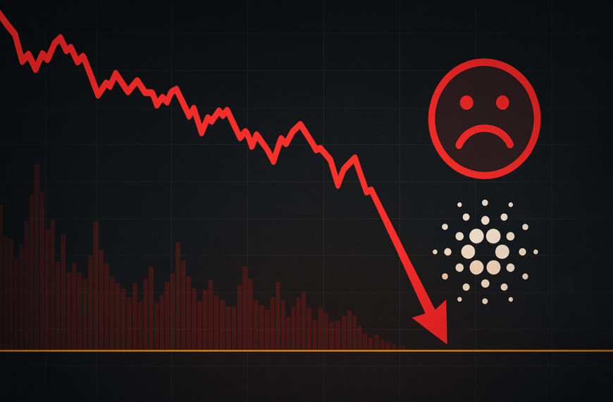 Cardano Sentiment Crashes To 5-Month Low: Why This…