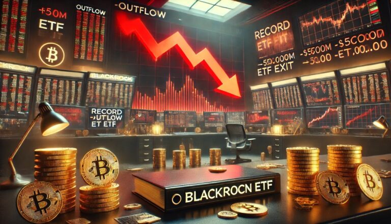 BlackRock’s Bitcoin ETF Bleeds Over $500 Million In Its Biggest One-Day Outflow