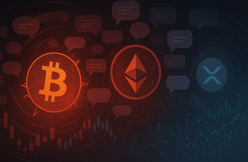 Bitcoin & Ethereum Social Sentiment Collapses, But XRP&hellip;