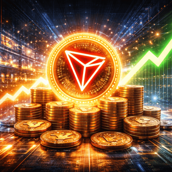 TRON Doubles Down on TRX as Rising On-Chain&hellip;
