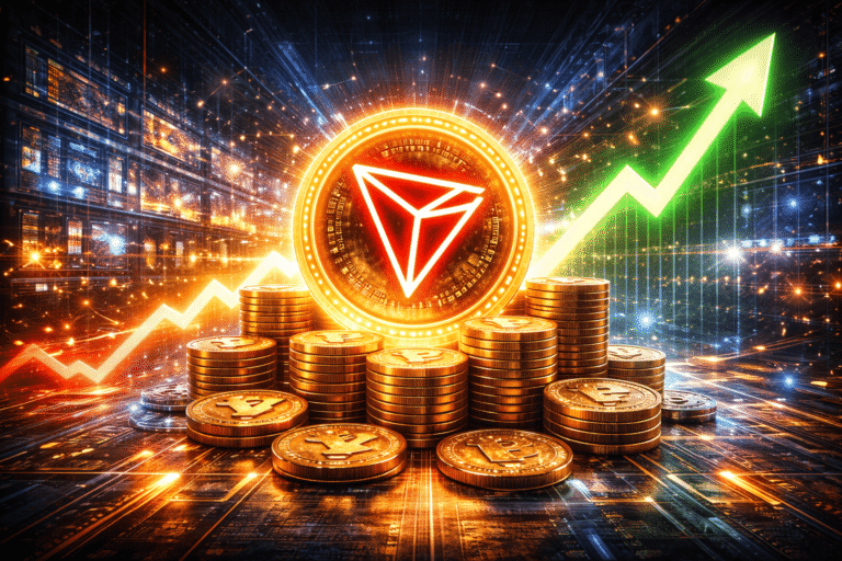 TRON Doubles Down on TRX as Rising On-Chain Activity Supports Price Recovery