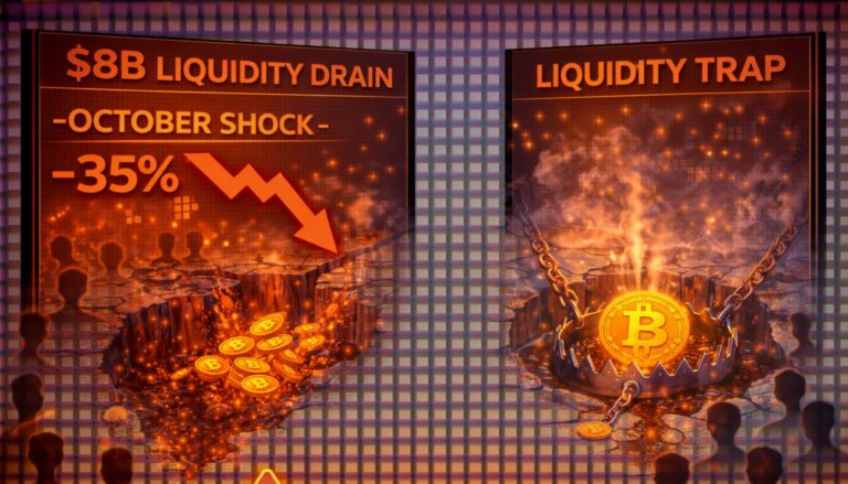 How The $8 Billion ‘October Shock’ Left Bitcoin’s Spot Market In A Liquidity Trap