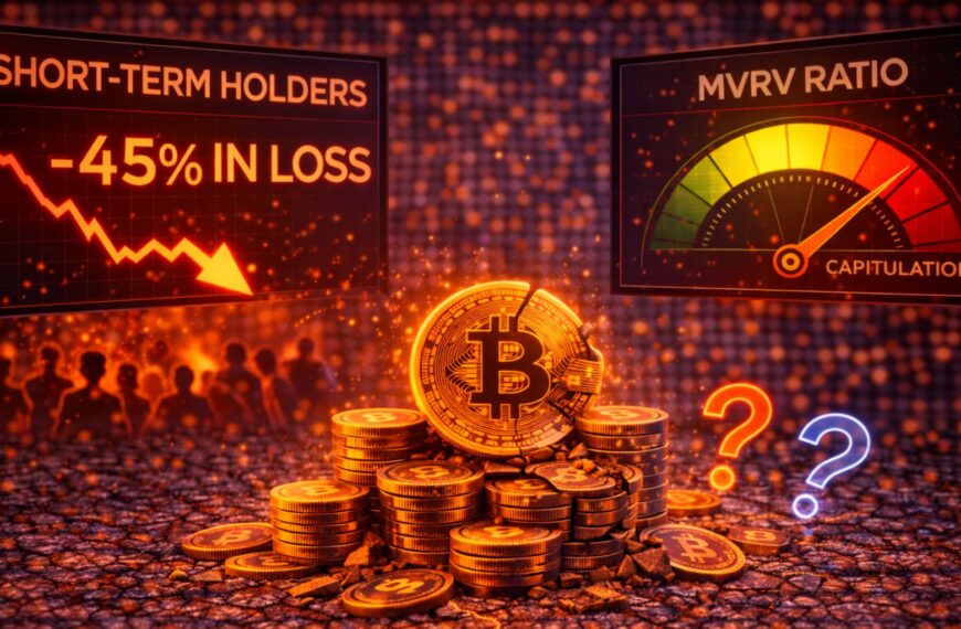 Bitcoin Short-Term Holders Deep In Loss: MVRV Signals&hellip;