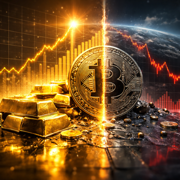Bitcoin Has Entered A Rare Zone Against Gold,…