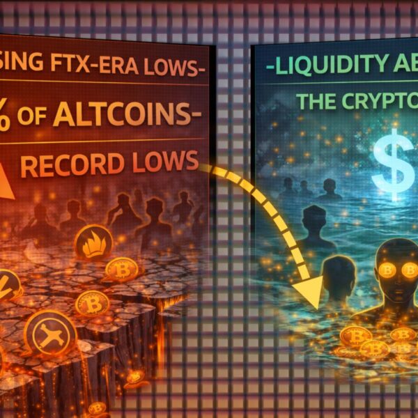 38% Of Altcoins Hit Record Lows As Liquidity…