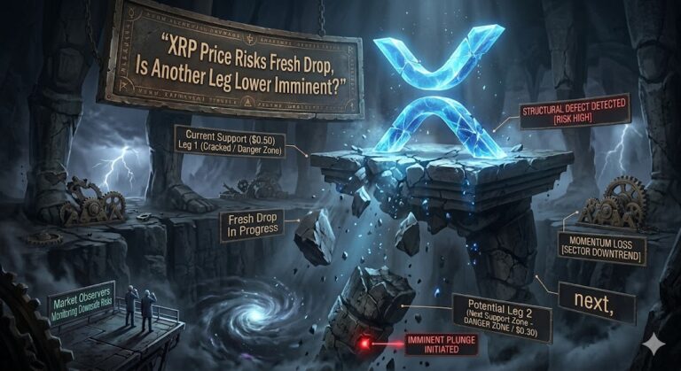 XRP Price Risks Fresh Drop, Is Another Leg Lower Imminent?