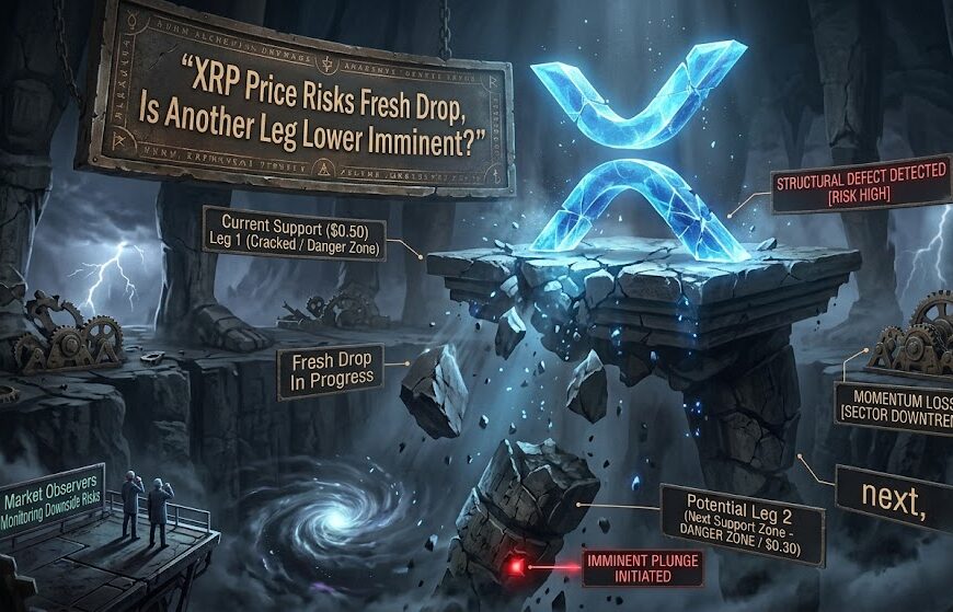 XRP Price Risks Fresh Drop, Is Another Leg…