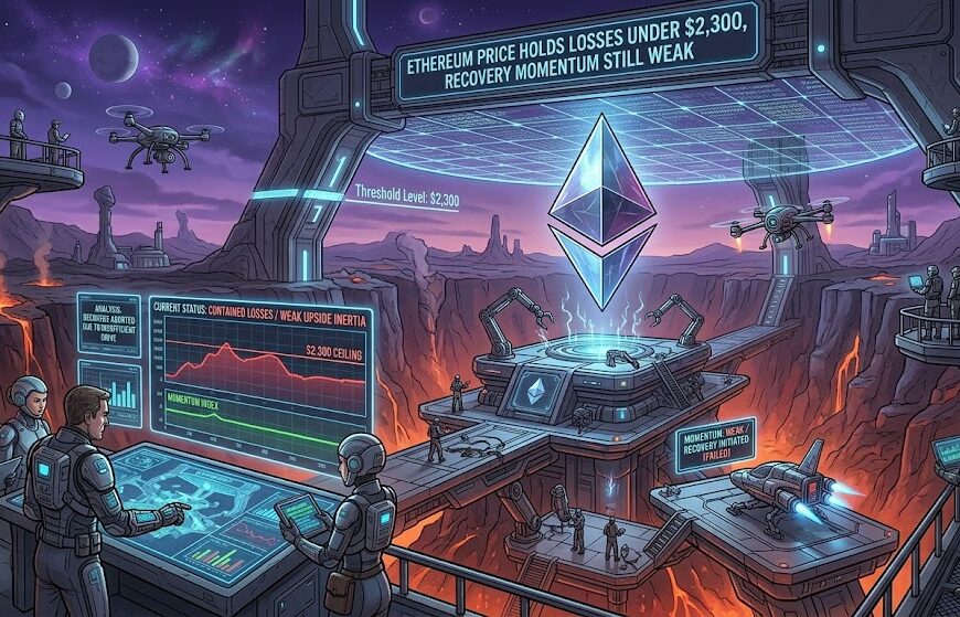 Ethereum Price Holds Losses Under $2,300, Recovery Momentum&hellip;