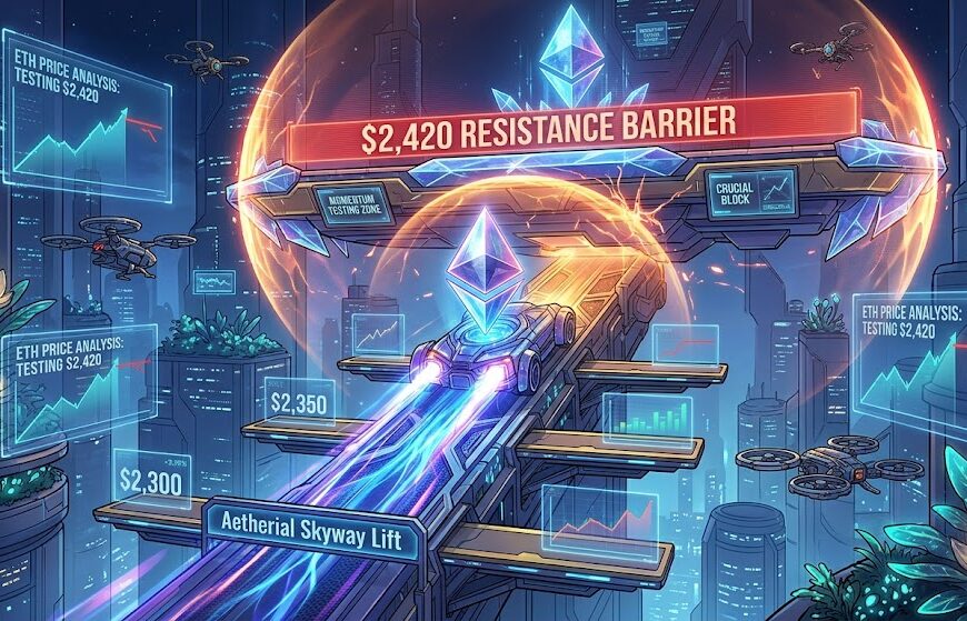 Ethereum Price Tries To Extend Gains, $2,420 Stands&hellip;