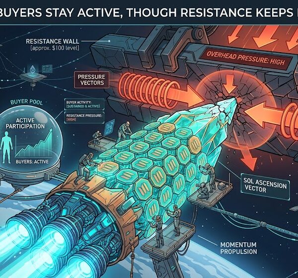 Solana (SOL) Buyers Stay Active, Though Resistance Keeps&hellip;