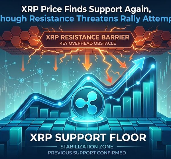 XRP Price Finds Support Again, Though Resistance Threatens&hellip;